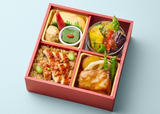 京の味わい カレイ柚子胡椒焼きと夏野菜ジュレがけ