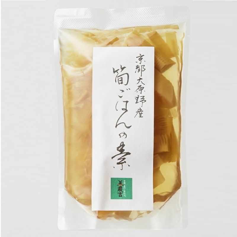 京都大原野筍ご飯の素パッケージ