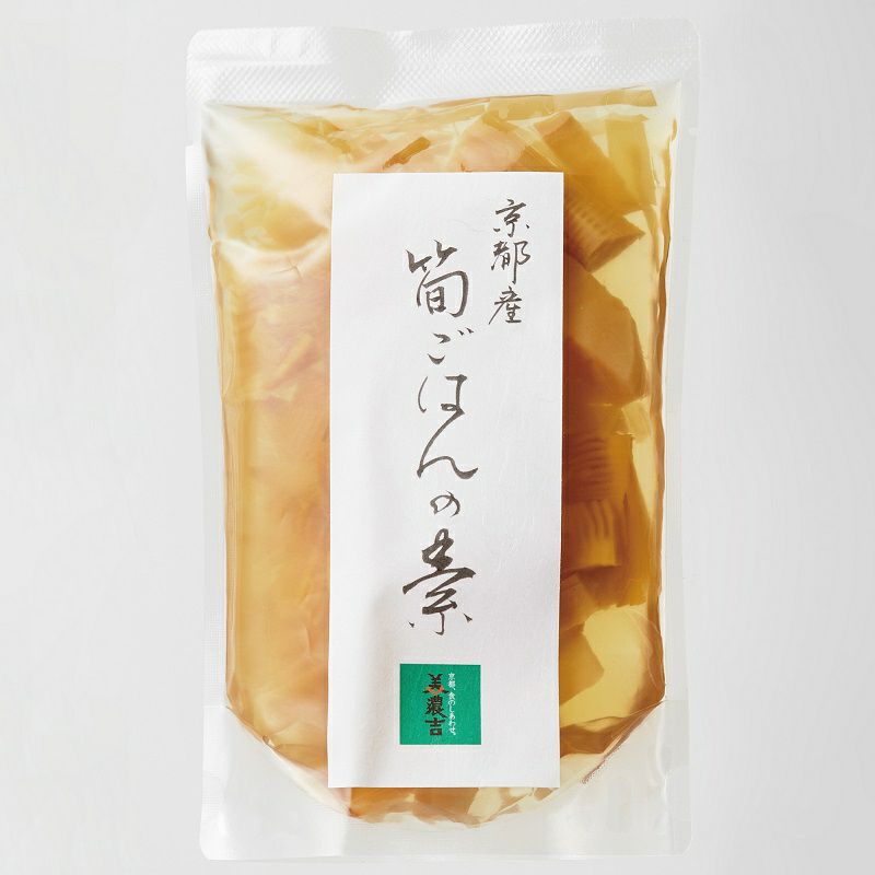 京都産筍ご飯の素パッケージ