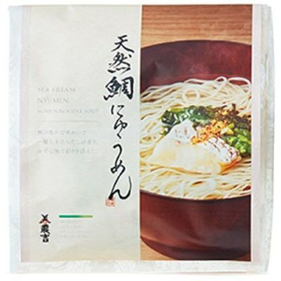 鯛にゅうめんパッケージ