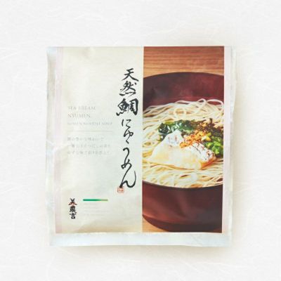 鯛にゅうめんパッケージ