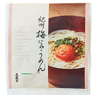 梅にゅうめんパッケージ